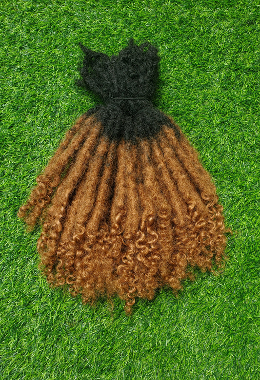 Ombre Brown Reign Loc Extensions