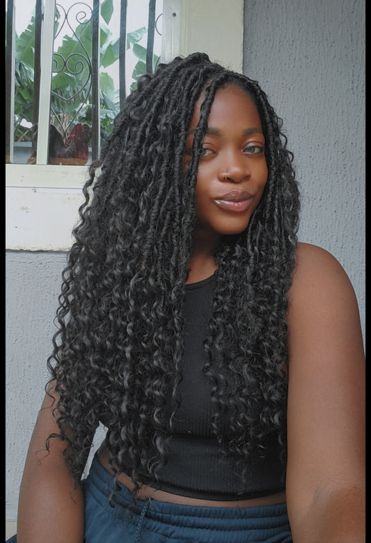 Black Island Gyal Boho Locs