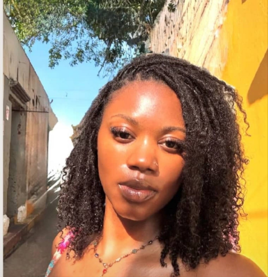4c Curly Loc Extension(💯 Human Hair)
