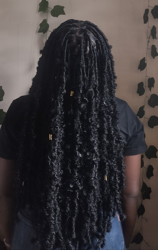 Butterfly Locs (Bob-Waist Length)