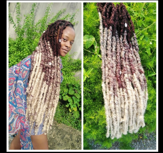 3-Tone Butterfly Locs