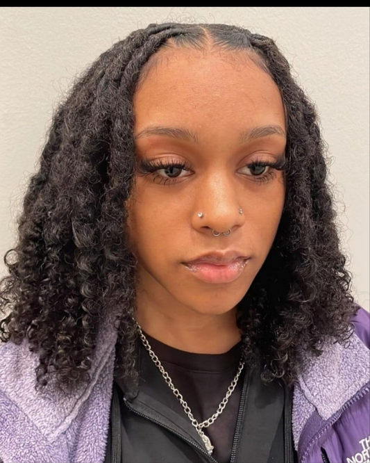 Pixie Curly Loc Extensions