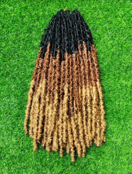 3-Tone Butterfly Locs