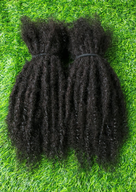 4c Curly Loc Extension(💯 Human Hair)