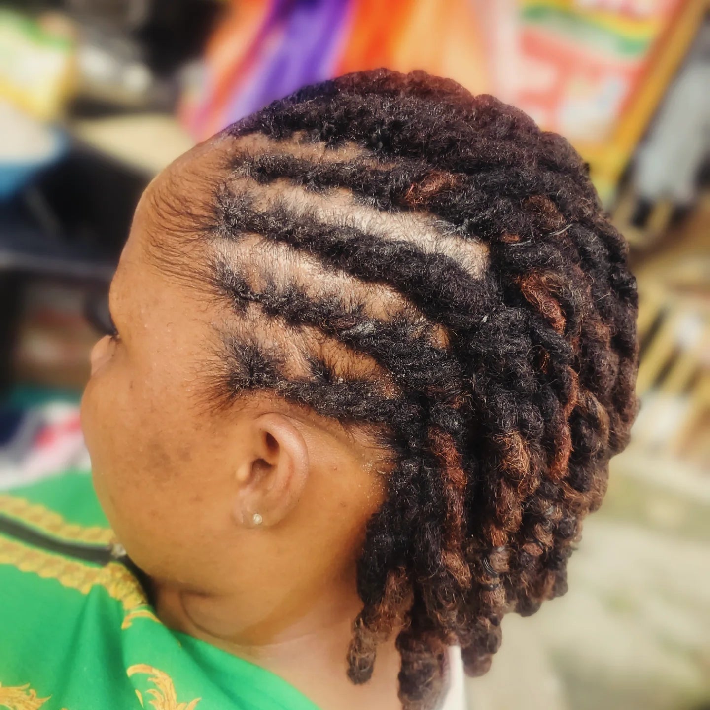 4c Ombre Loc Extensions (💯 Human Hair)