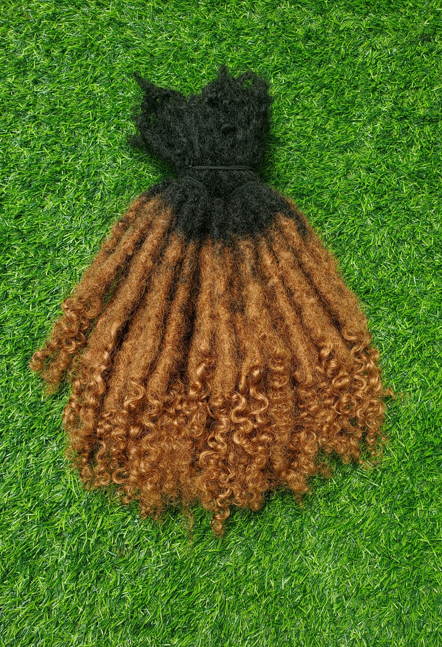 Ombre Brown Reign Loc Extensions