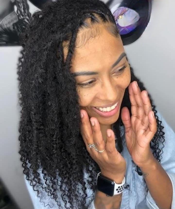 4c Curly Loc Extension(💯 Human Hair)