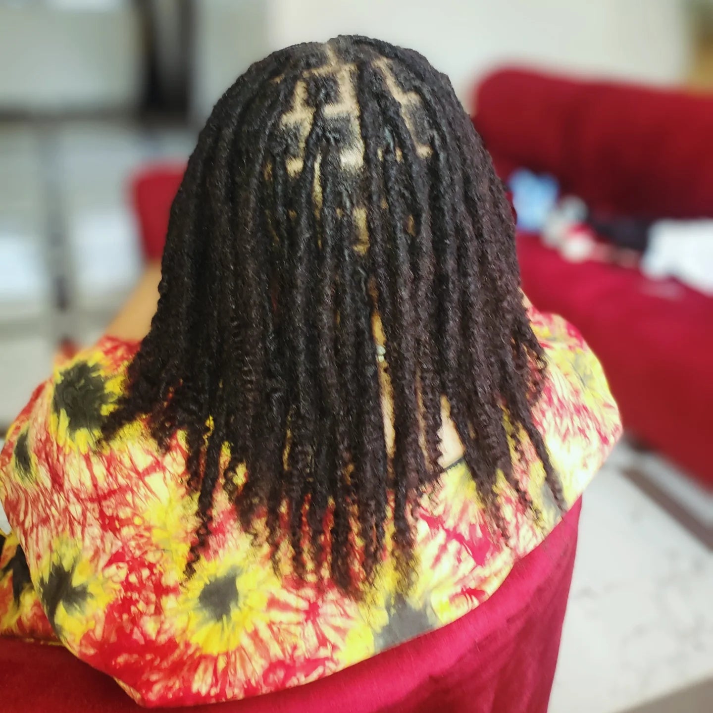 4c Curly Loc Extension(💯 Human Hair)